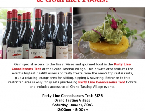 Wine & Food Festival VIP Tickets Available